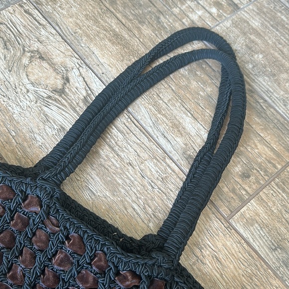 CARRIE FORBES woven velvet tote BAG - Picture 3 of 6